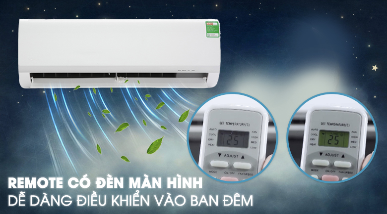 Máy lạnh - Midea Mono 1.5 HP MSAFII-13CRN8 - Xuất xứ Thái Lan